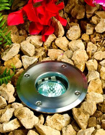 Stainless Steel In-Ground Well Light with Adjustable Lamp Outdoor Dabmar 