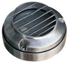 Surface Mount 12V 4" Louvered Brick/Step Light - 5 Finish Options Outdoor Dabmar Stainless Steel 