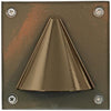 Cast Aluminum 4" 12V Brick/Step/Wall Downlight - 4 Finish Options Outdoor Dabmar Bronze 