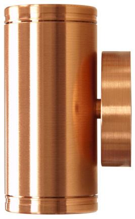 Solid Copper 5"h 12V Up-Down Wall Light