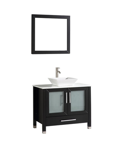 Jordan 48" Single Sink Vanity Set - Espresso Furniture MTD Vanities Espresso 