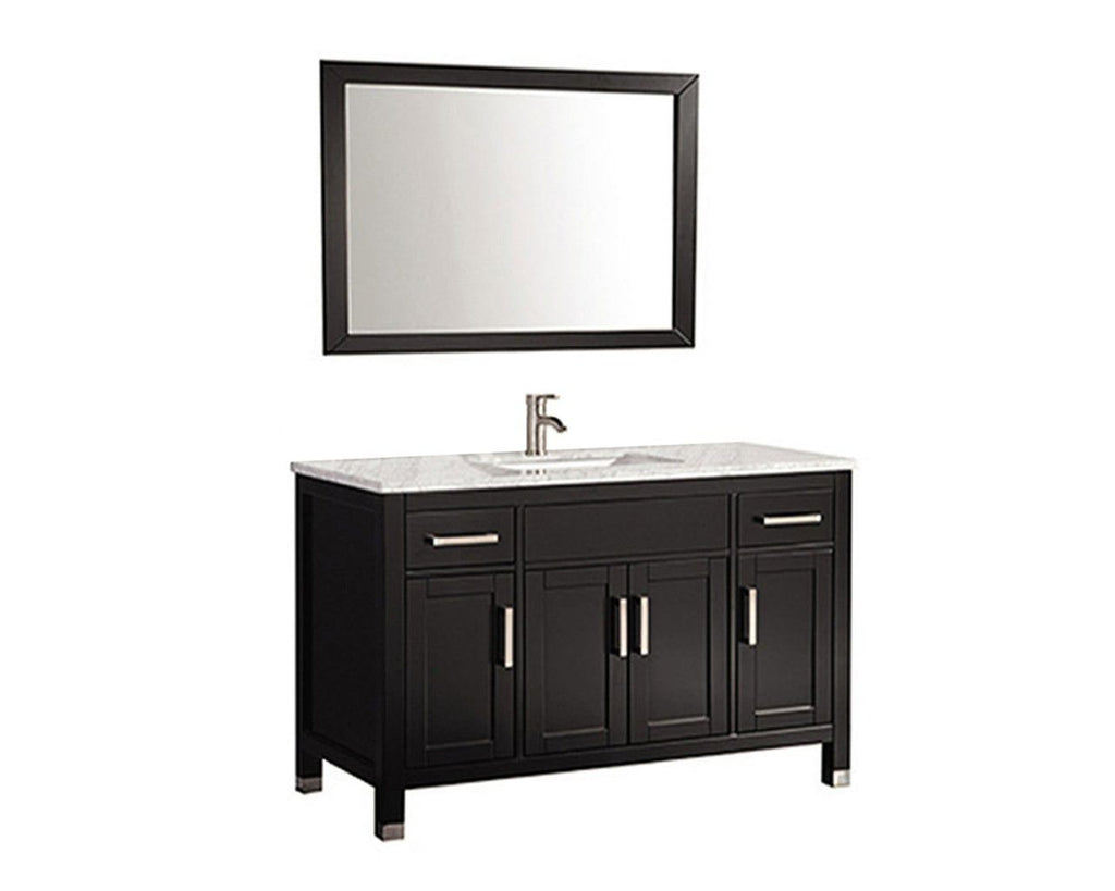 Ricca 48" Single Sink Vanity Set Espresso Furniture MTD Vanities 