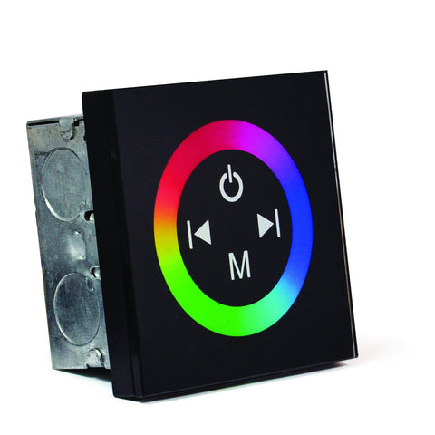 RGB Touch pad full Color Controller Wall Mount Architectural Nora Lighting 