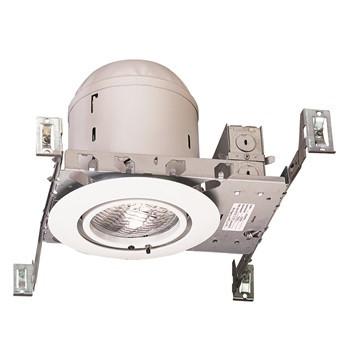 Emergency New Construction Downlight, Black Architectural Nora Lighting 