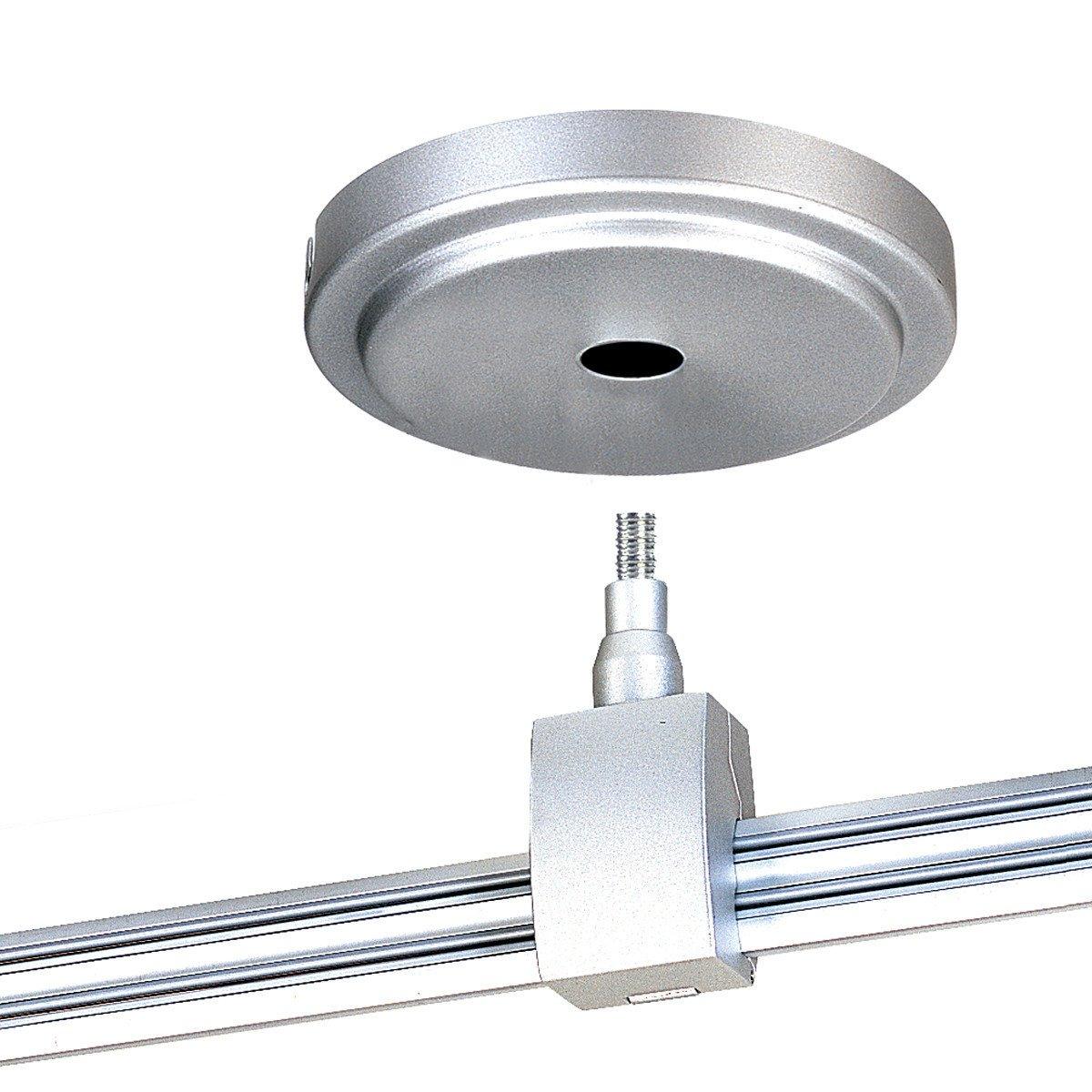 3" Power Stem (only) for Nora Rail - Silver, Bronze or Brushed Nickel Tracks Nora Lighting Silver 