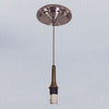 8.5' Monopoint Pendant (Choose Socket Type and Silver, Bronze or Nickel) Ceiling Nora Lighting Silver 120V G9 Halogen 