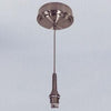 8.5' Monopoint Pendant (Choose Socket Type and Silver, Bronze or Nickel) Ceiling Nora Lighting Silver 12V G6.35 Bi-Pin 