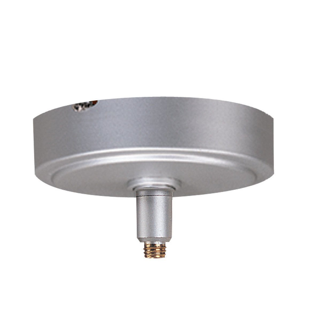 Monopoint Ceiling Canopy for QuickJack (Silver, Bronze or Nickel) Tracks Nora Lighting Silver 