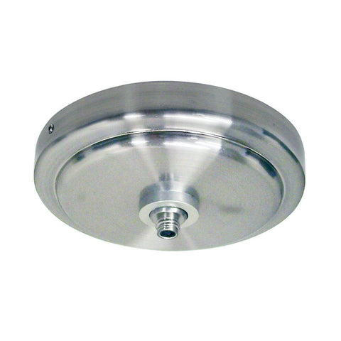 Shallow Monopoint Ceiling Canopy QuickJack (Silver, Bronze or Nickel) Tracks Nora Lighting Silver 