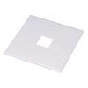 Outlet Box Cover for Nora/Halo Track - White, Silver or Black Tracks Nora Lighting White 