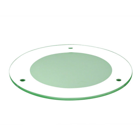 4" Deco Glass for Nora Marquise Series Recessed - Clear Glass and Solid Frosted Center Recessed Nora Lighting 