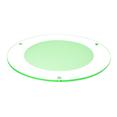 8" Tempered Frosted Center, Clear Outer Recessed Nora Lighting 
