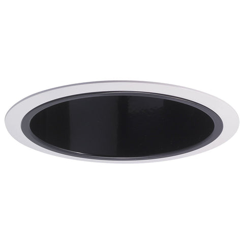 Specular Clear Reflector, White Wall Wash, White Ring Recessed Nora Lighting 