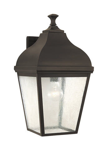 Terrace Extra Large One Light Outdoor Wall Lantern - Oil Rubbed Bronze Outdoor Sea Gull Lighting 