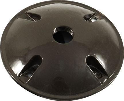Round Box Cover w/One 1/2" Hole Outdoor Dabmar 