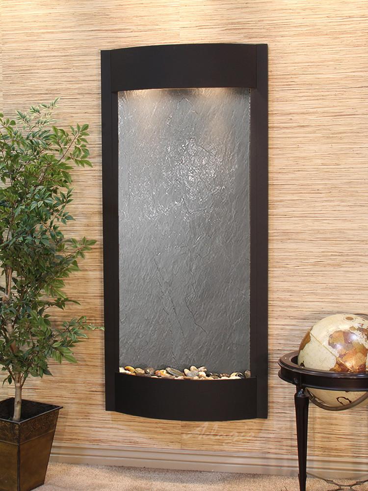 Pacifica Waters - Textured Black - Black Featherstone Fountains Adagio 