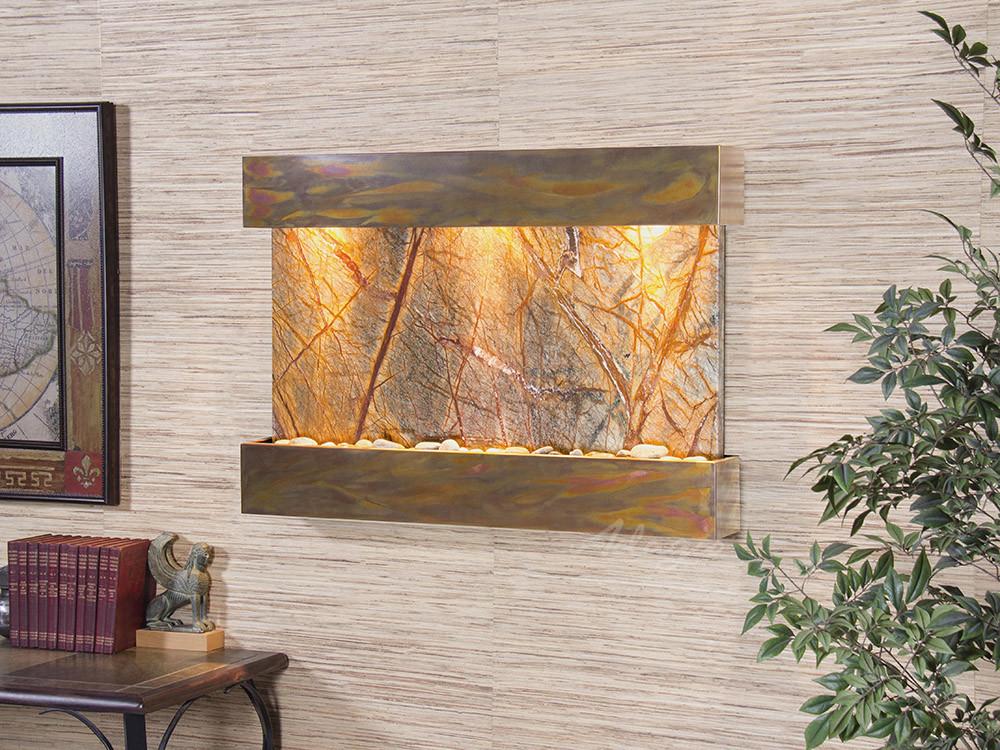 Reflection Creek - Rustic Copper - Brown Marble Fountains Adagio 
