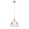 Decanter 10 inch wide Pendant - Brushed Nickel