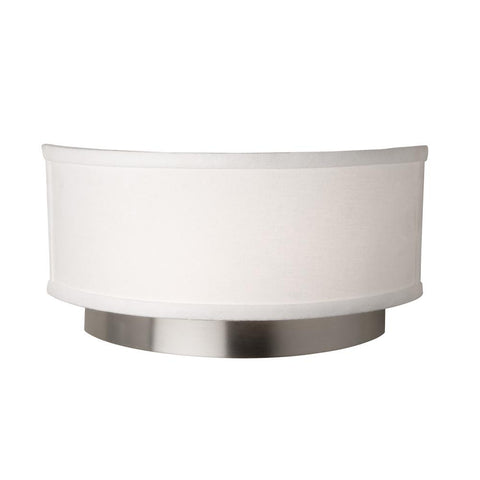 Scandia 6"h Brushed Nickel Wall Sconce Wall Artcraft 
