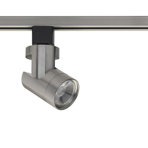 LED Track Head - Mono Point - Brushed Nickel Ceiling Nuvo Lighting 36 Degree Flood 