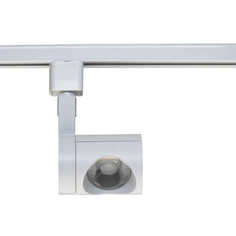 LED Track Head - Cylinder - White Ceiling Nuvo Lighting 36 Degree Flood 