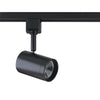 LED Track Head - Small Cylinder - Black Ceiling Nuvo Lighting 24 Degree Spot 