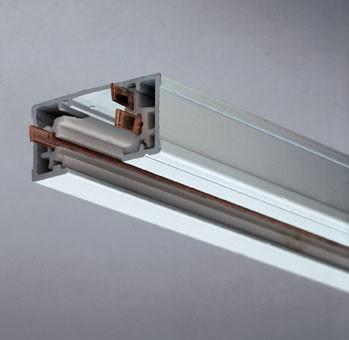 One-Circuit 2ft Track - Nickel Tracks PLC Lighting 