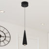 Polaris 5"w LED Pendant - Black Ceiling Vonn 