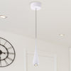 Polaris 5"w LED Pendant - White Ceiling Vonn 