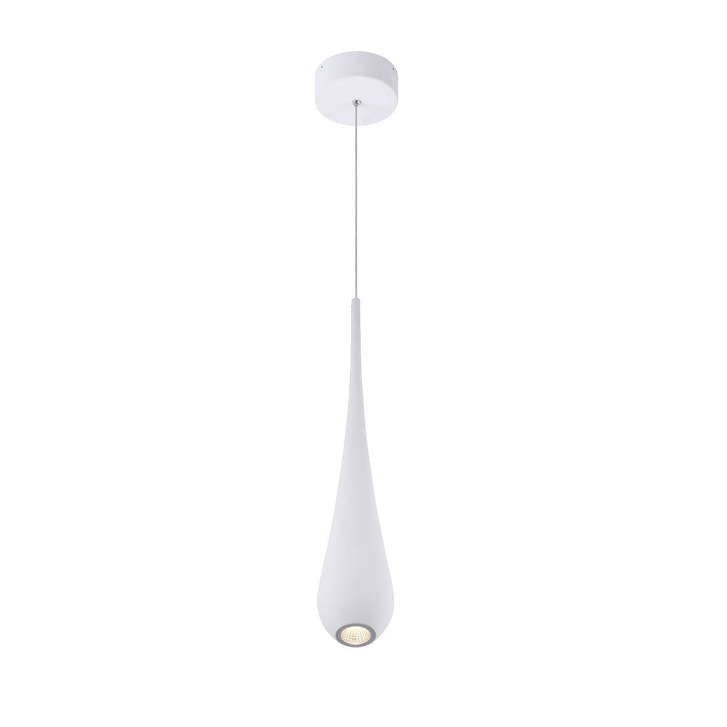 Polaris 5"w LED Pendant - White Ceiling Vonn 