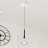 Polaris 5"w LED Pendant - White Ceiling Vonn 