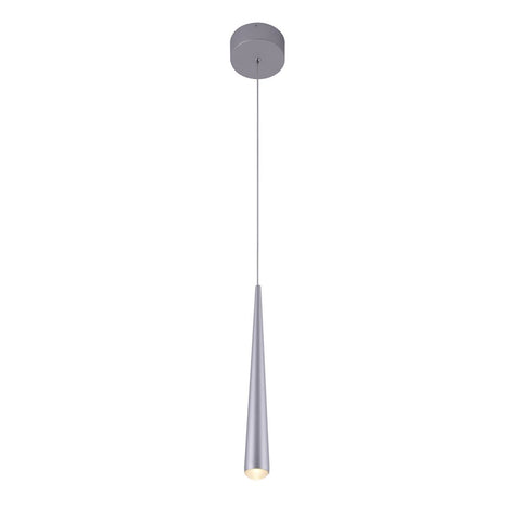 Polaris 5"w LED Pendant - Silver Ceiling Vonn 