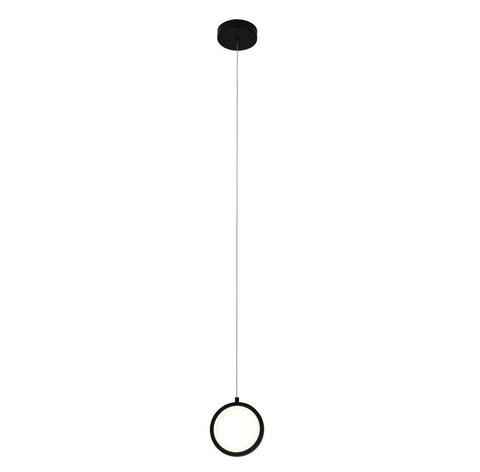 Tania 5"w LED Pendant - Black Ceiling Vonn 