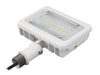 Small White LED Area Light (Flood Light) Threaded Mount Architectural Dazzling Spaces 