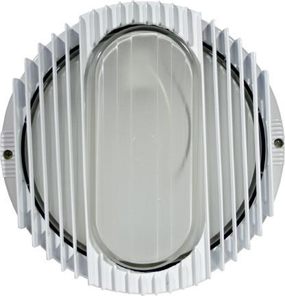 Cast Aluminum 10" ADA Wall Fixture - White with 5 Bulb Options Outdoor Dabmar 