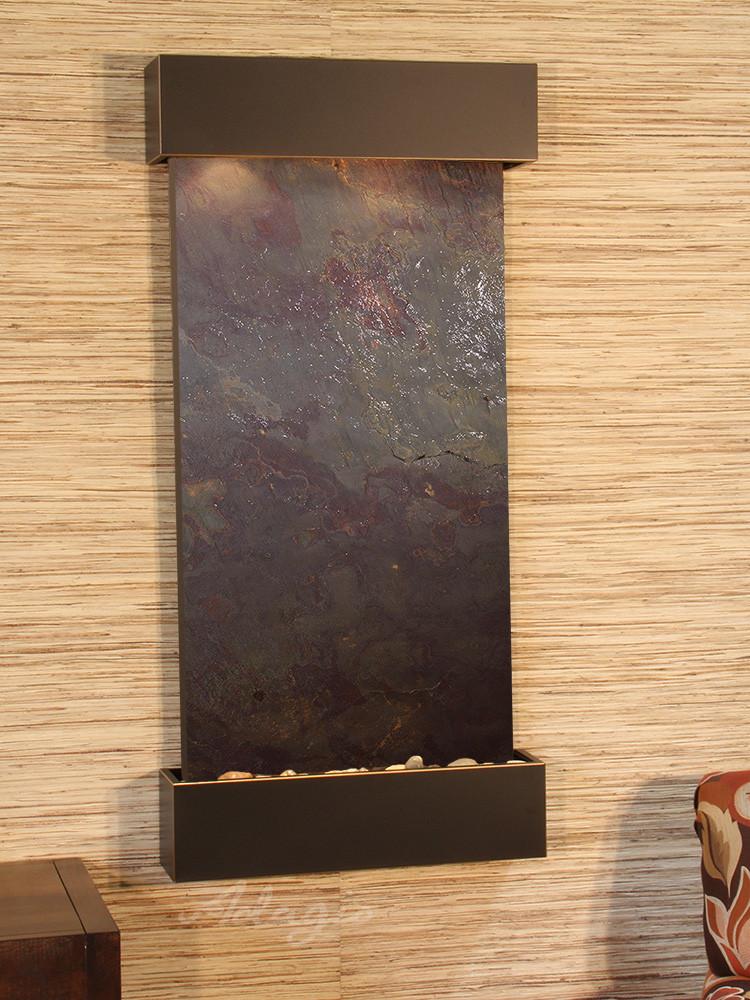 Whispering Creek - Blackened Copper - Multicolor Featherstone Fountains Adagio 