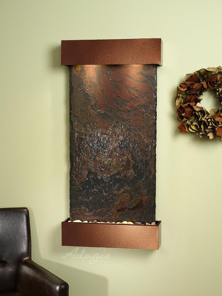 Whispering Creek - Woodland Brown - Multicolor Natural Slate Fountains Adagio 