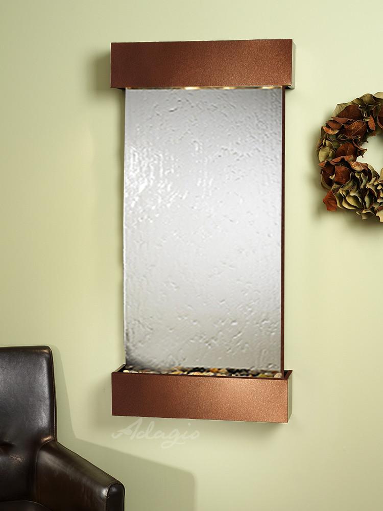 Whispering Creek - Woodland Brown - Silver Mirror Fountains Adagio 