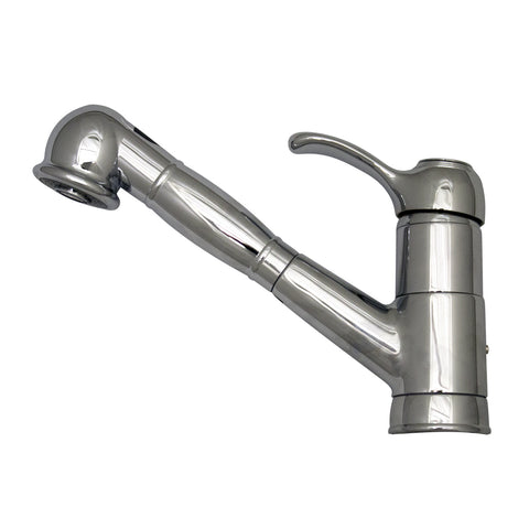 Metrohaus Single Hole/Single Lever Kitchen Faucet with Pull-Out Spray Head