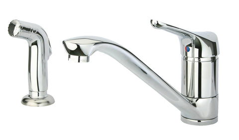 Metrohaus Single Lever Faucet with Matching Side Spray