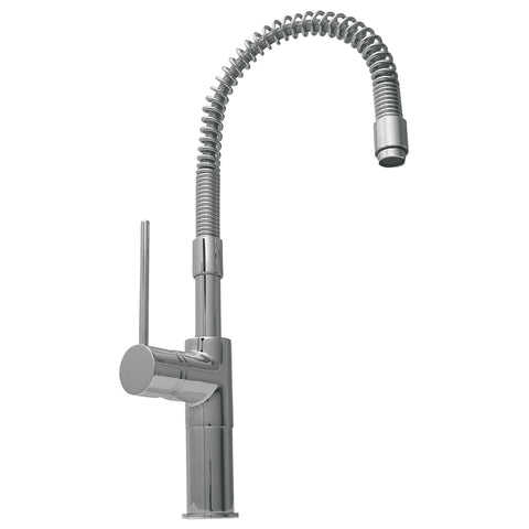 Metrohaus Commercial Single Lever Kitchen Faucet with Flexible Spout