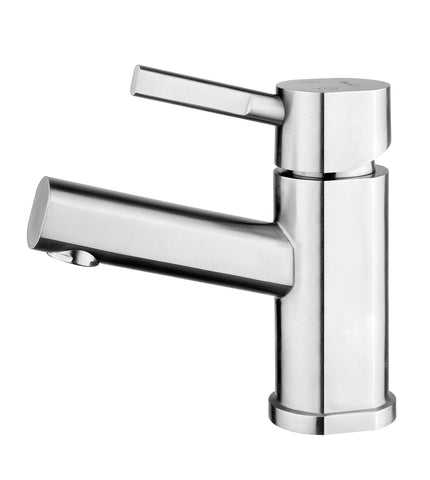 Waterhaus Solid Stainless Steel, Single Hole, Single Lever Lavatory Faucet