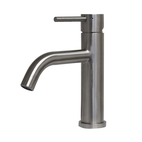 Waterhaus Solid Stainless Steel, Single lever Elevated Lavatory Faucet