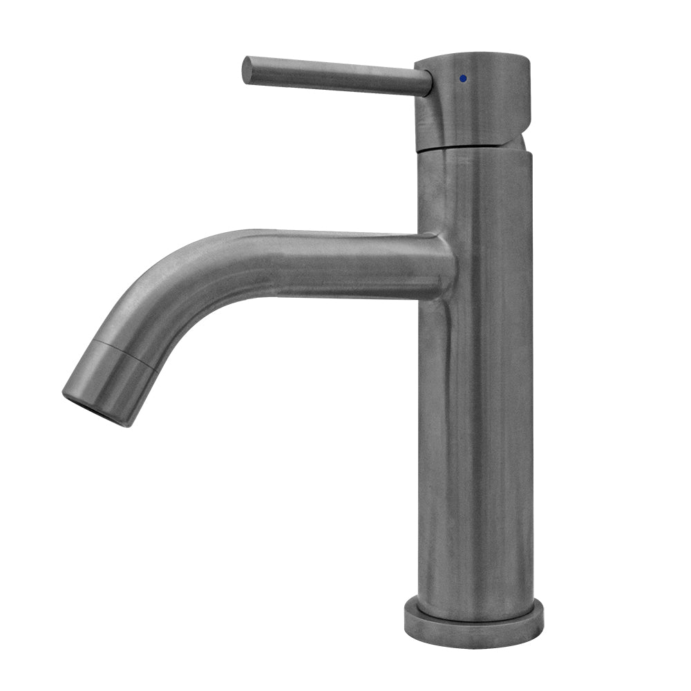 Waterhaus Lead-Free Solid Stainless Steel Single lever Elevated Lavatory Faucet