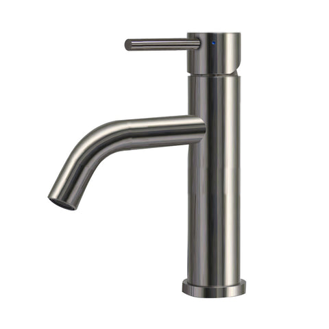 Waterhaus Solid Stainless Steel, Single lever Elevated Lavatory Faucet