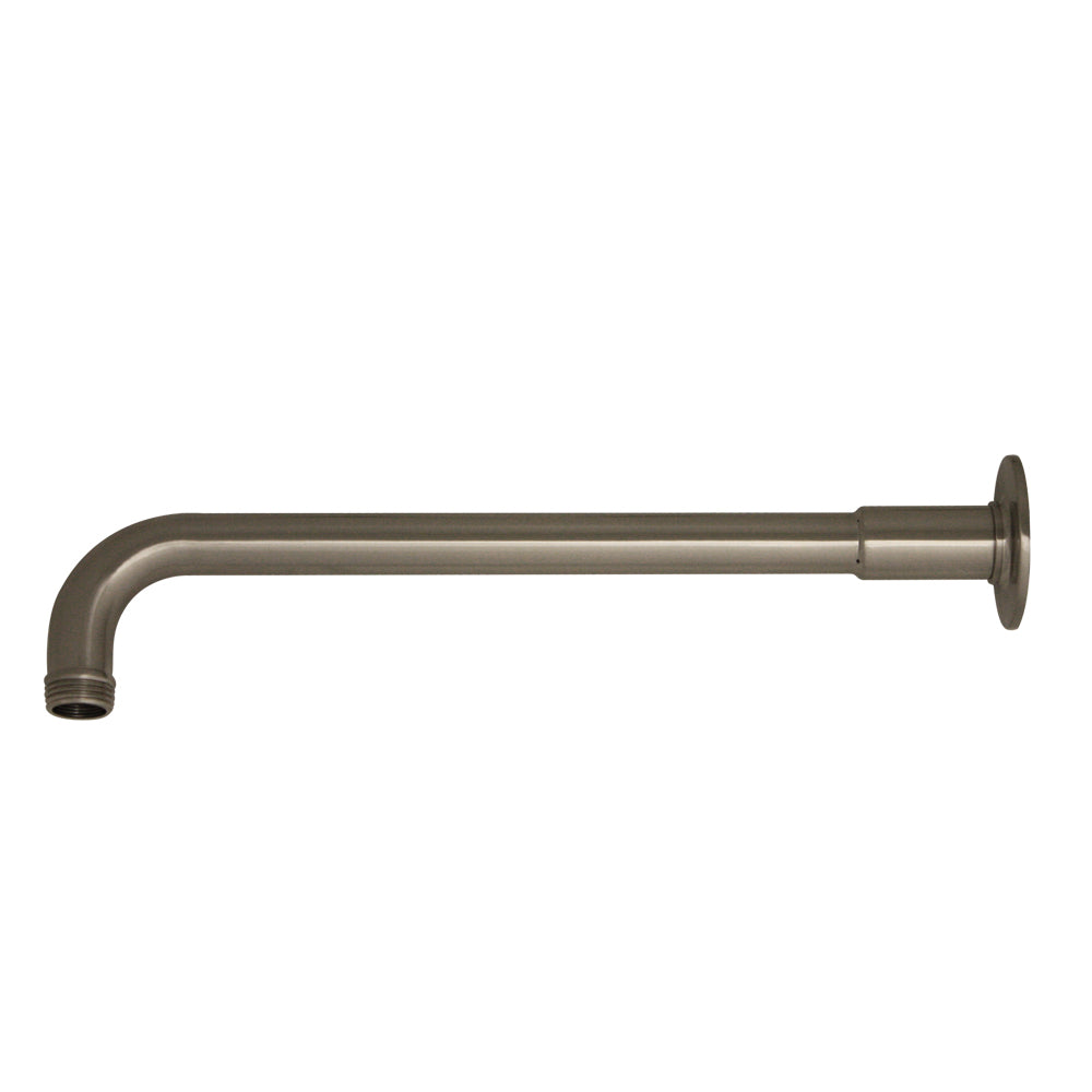 Showerhaus Solid Brass One-Piece Shower Arm with Decorative Faux Sleeve