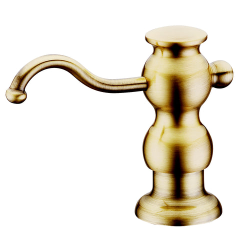 Solid Brass Soap/Lotion Dispenser