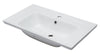White Ceramic 32"x19" Rectangular Drop In Sink Sink Alfi 