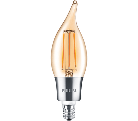 Philips 4.5W Amber E12 Filament 822 Dimmable (Set of 6)