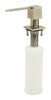 Modern Square Brushed Stainless Steel Soap Dispenser Accessories Alfi 